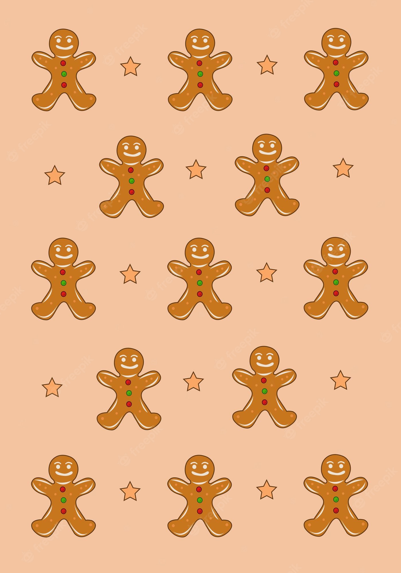 Gingerbread Men Wallpapers Wallpaper Cave