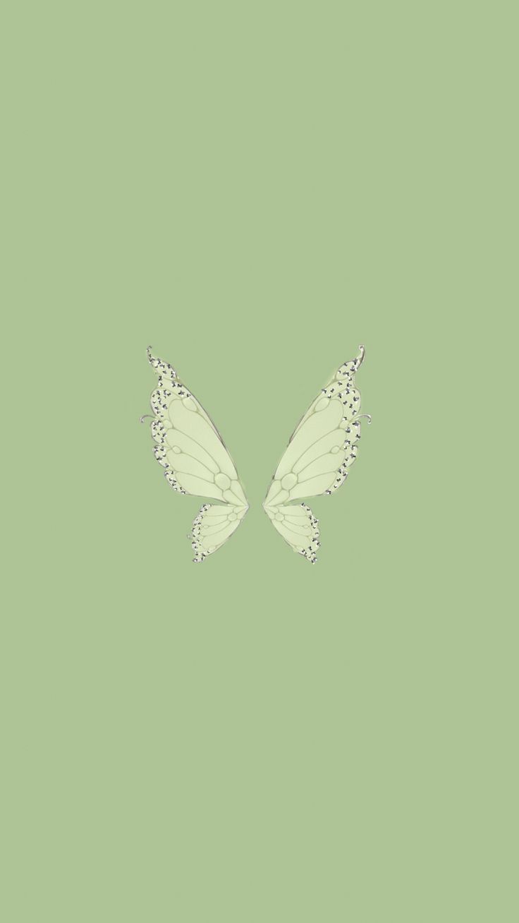 Green Aesthetic Butterfly Wallpapers Wallpaper Cave