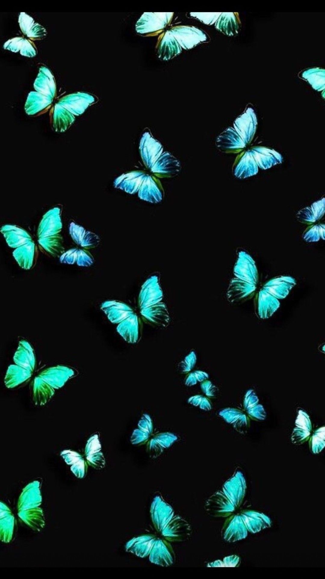 Green Aesthetic Butterfly Wallpapers Wallpaper Cave