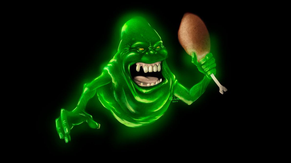 Ghostbusters Slimer Wallpapers Wallpaper Cave