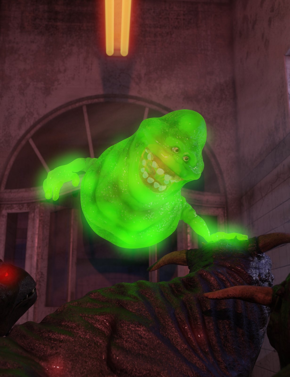 Ghostbusters Slimer Wallpapers Wallpaper Cave