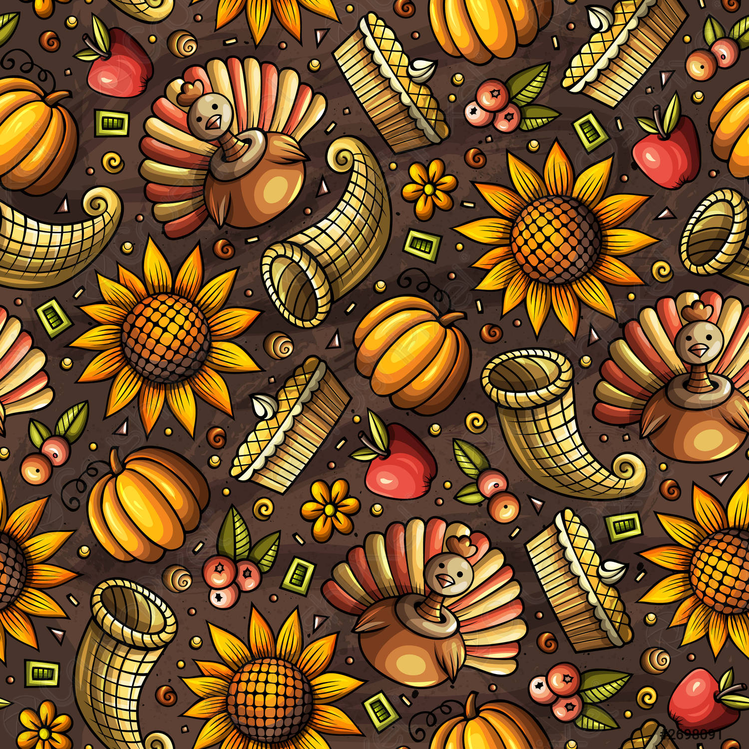 Cute Thanksgiving 1500x1500 Wallpapers Wallpaper Cave