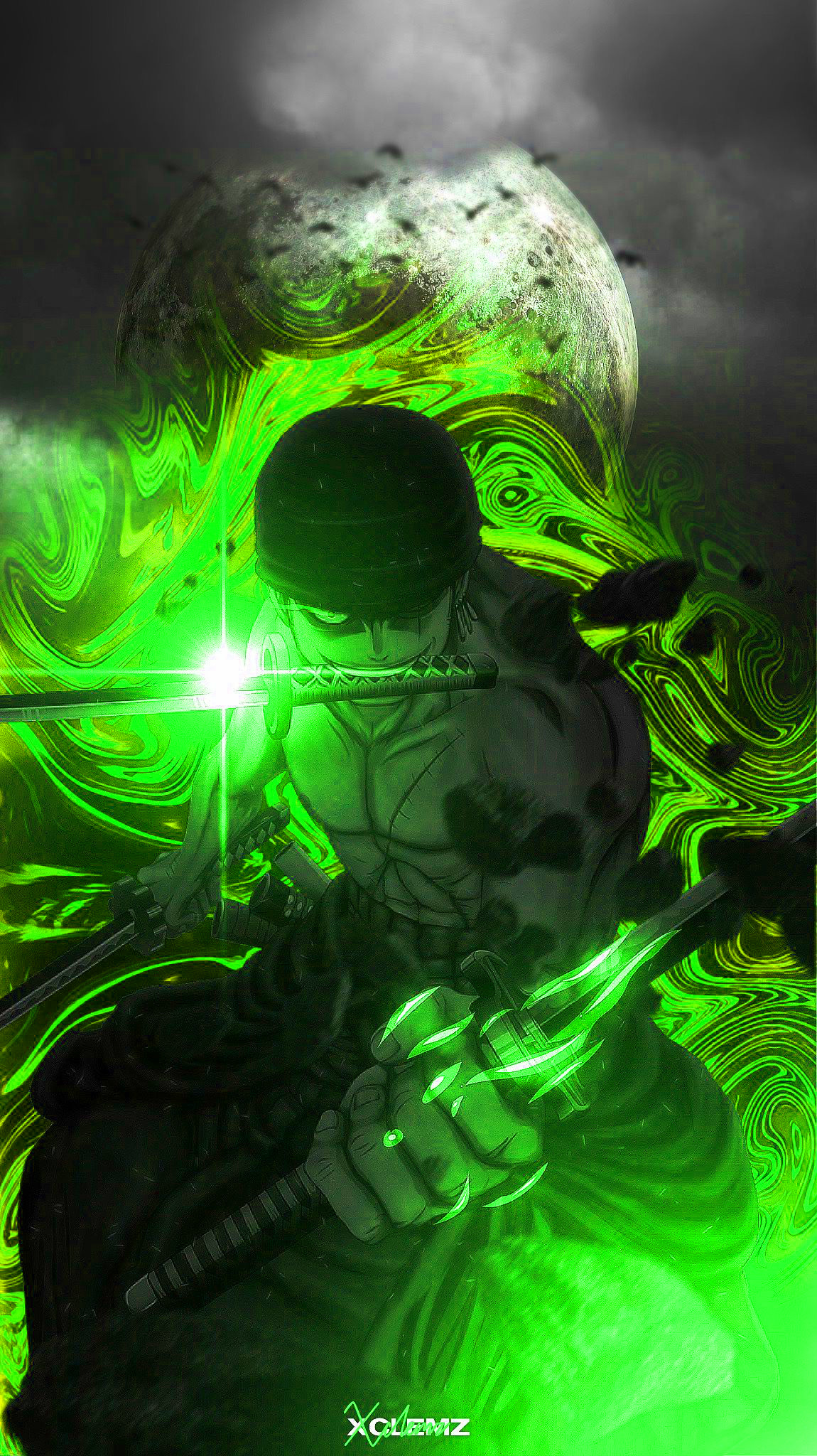 82+ Zoro Wallpaper Green Pictures My