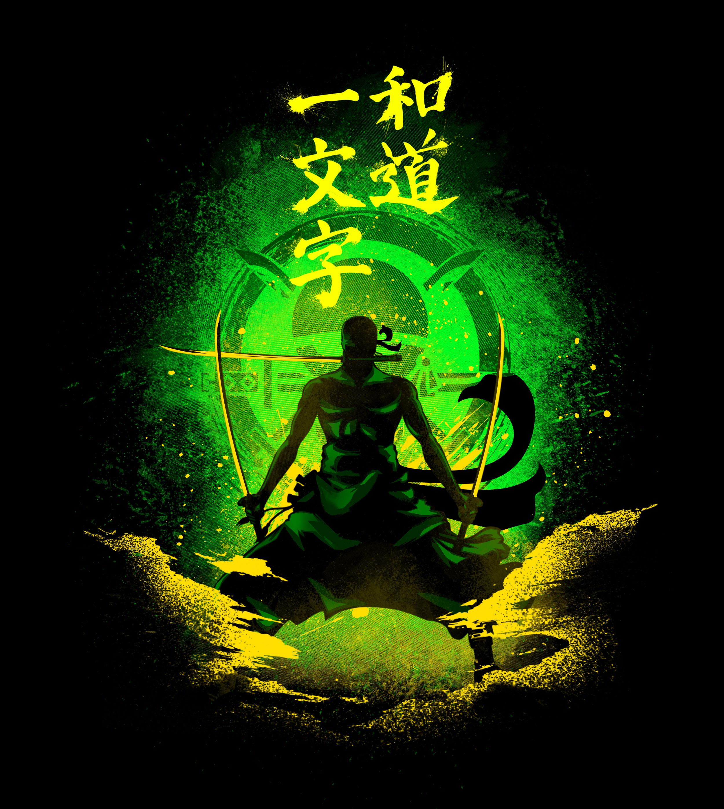 Zoro Green Wallpapers Wallpaper Cave