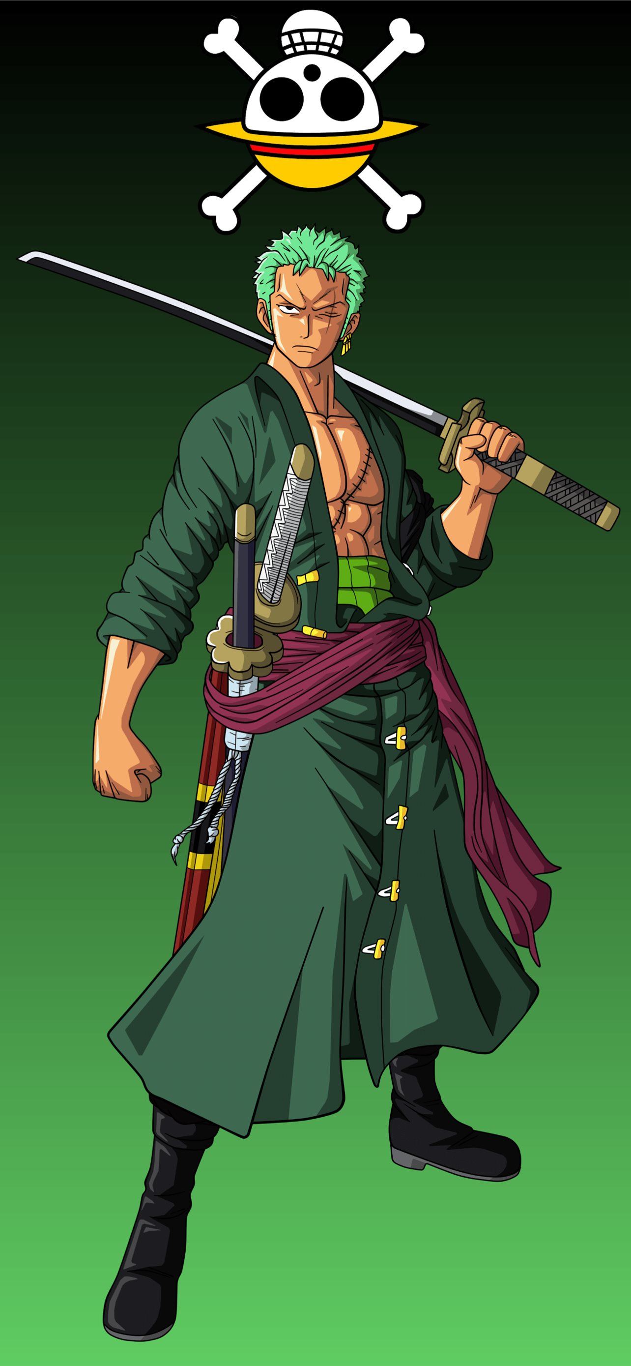 Zoro Green Wallpapers Wallpaper Cave