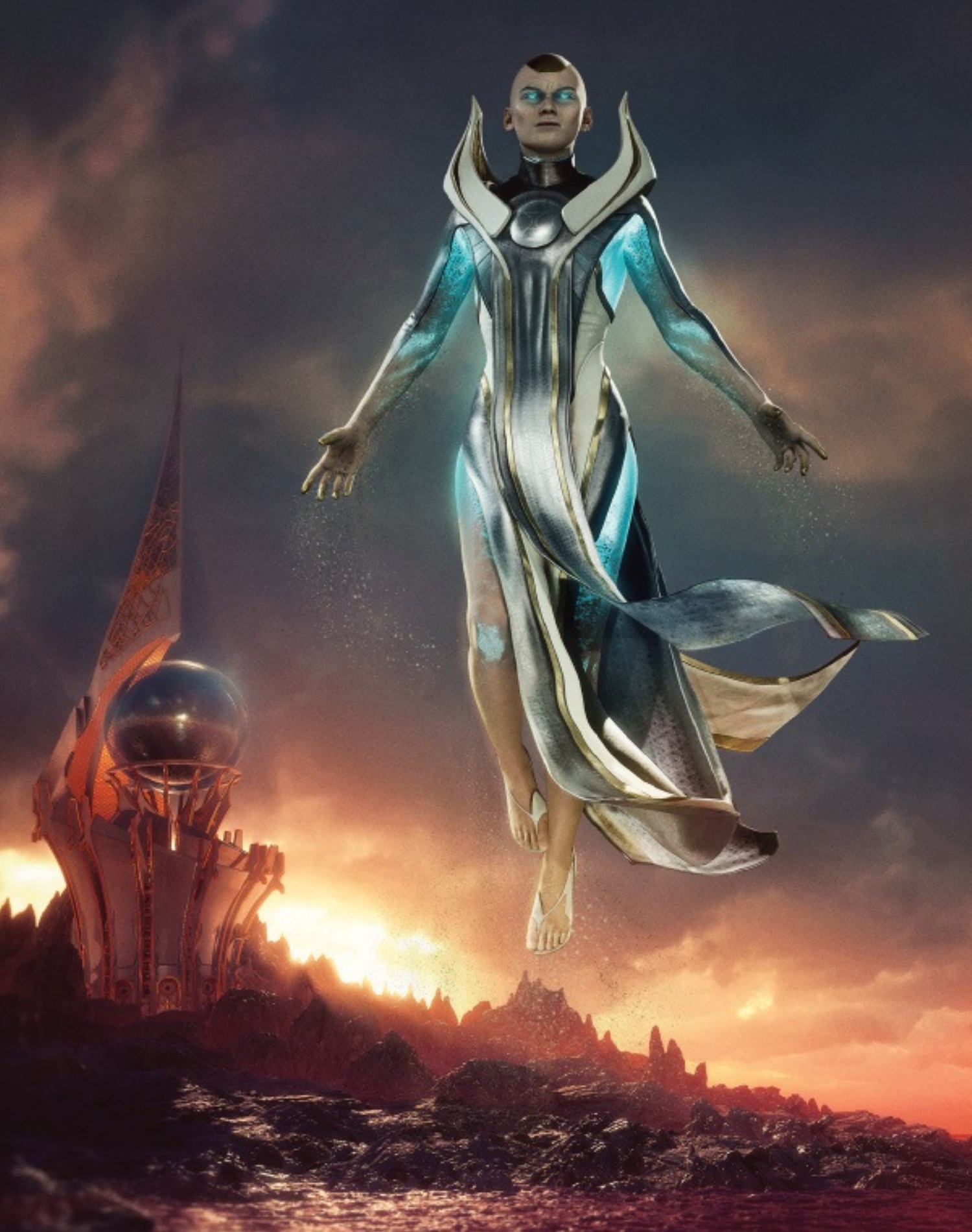 Mortal Kombat Legends Snow Blind Kronika Hourglass Wallpapers Wallpaper Cave