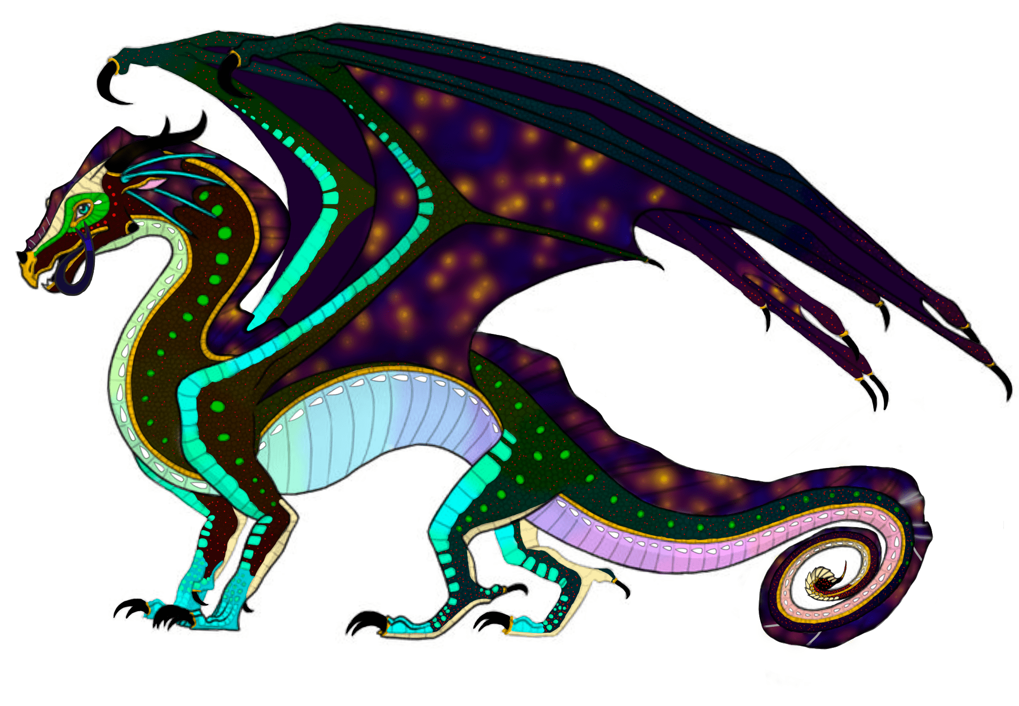 Wings Of Fire Rainwing Wallpapers Wallpaper Cave