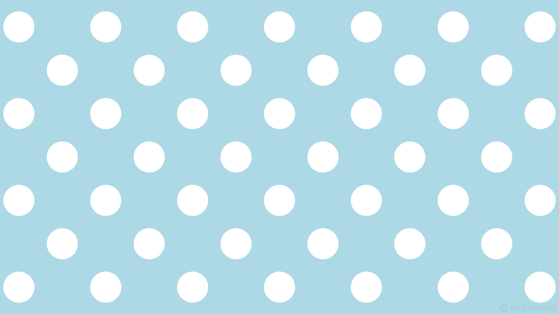 Baby Blue Polka Dot Wallpaper