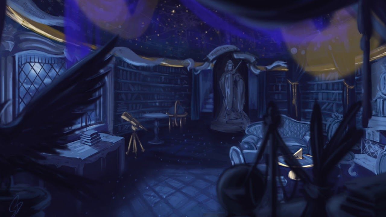 Ravenclaw Common Room Wallpapers Wallpaper Cave
