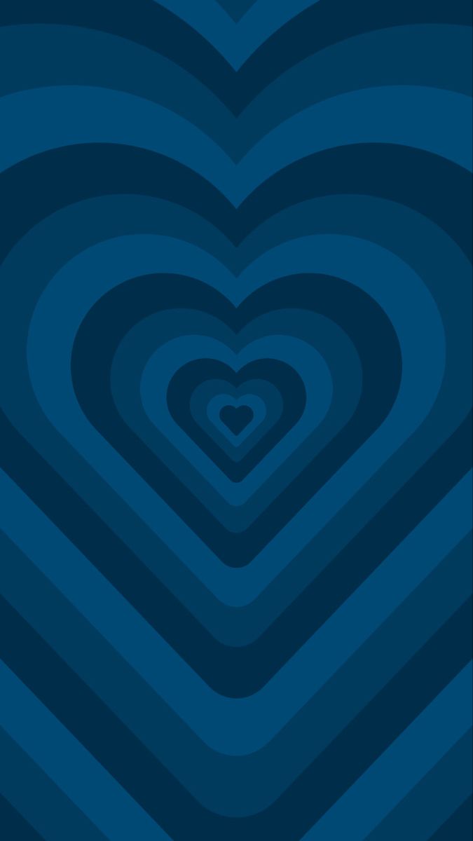 Dark Blue Heart Wallpaper