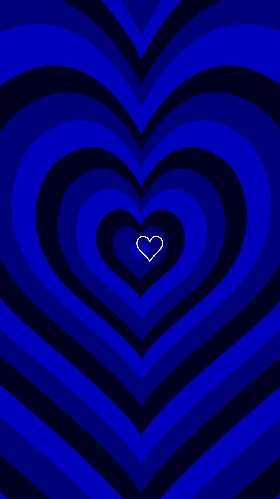 Dark Blue Hearts Wallpapers Wallpaper Cave