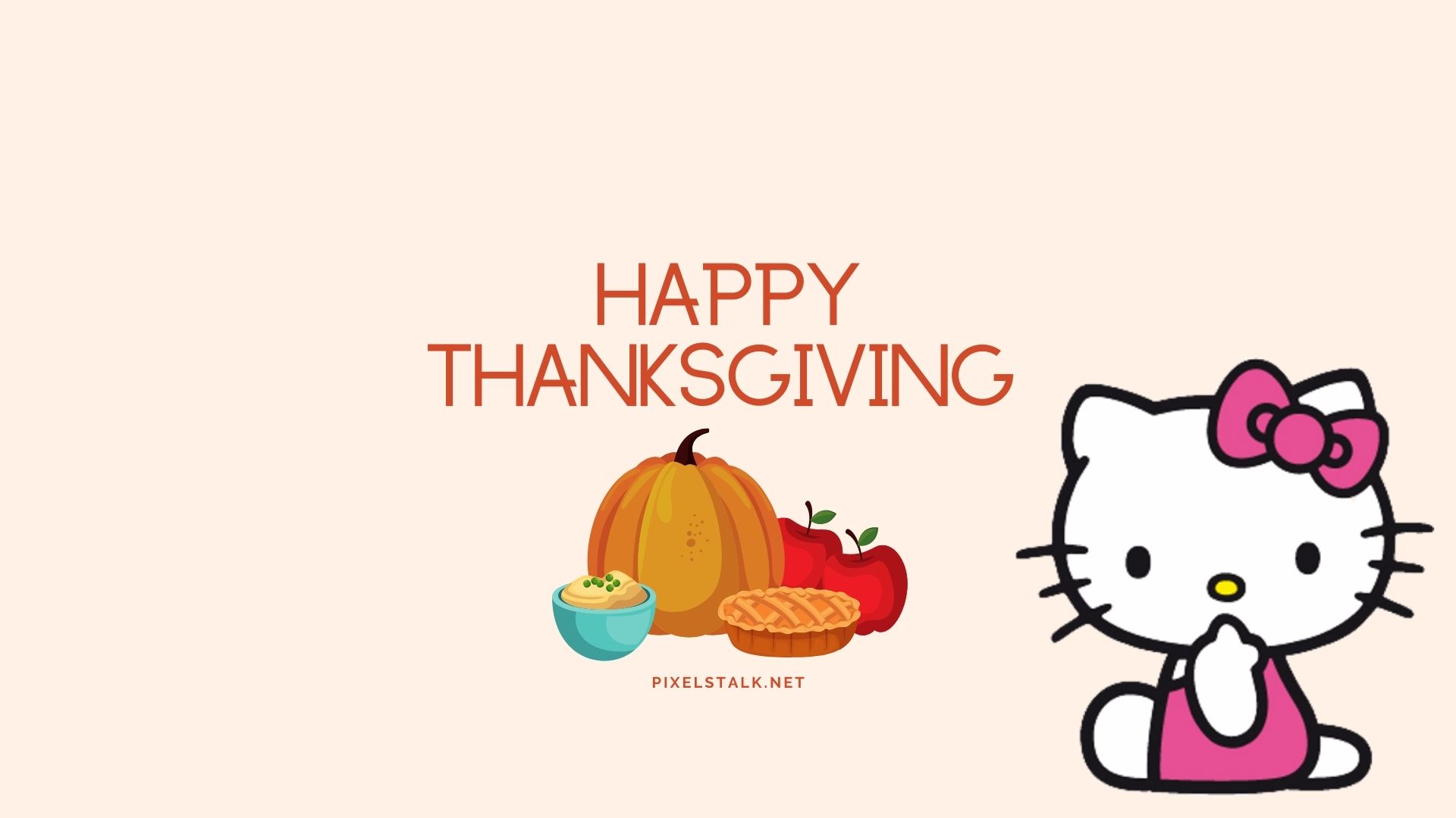 Sanrio Desktop Thanksgiving Wallpapers Wallpaper Cave