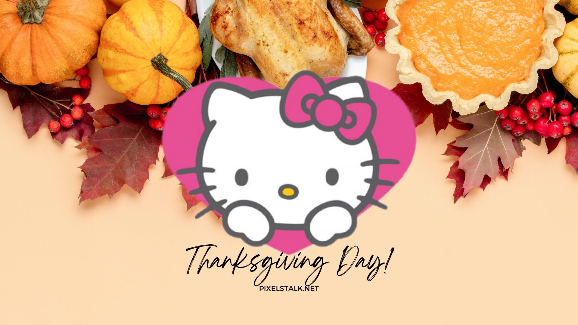 Hello Kitty Thanksgiving Wallpaper Desktop