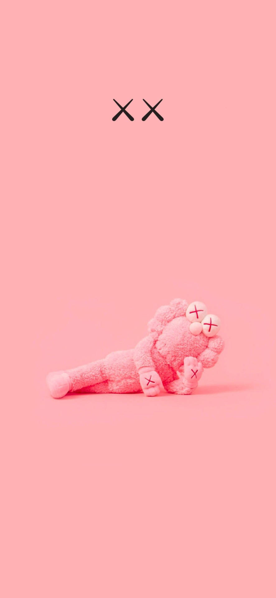 Pink Kaws Wallpapers Wallpaper Cave