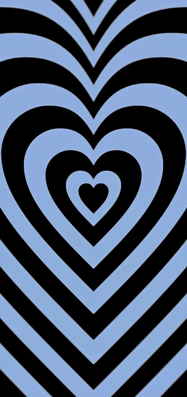 Blue And Black Hearts Wallpapers Wallpaper Cave