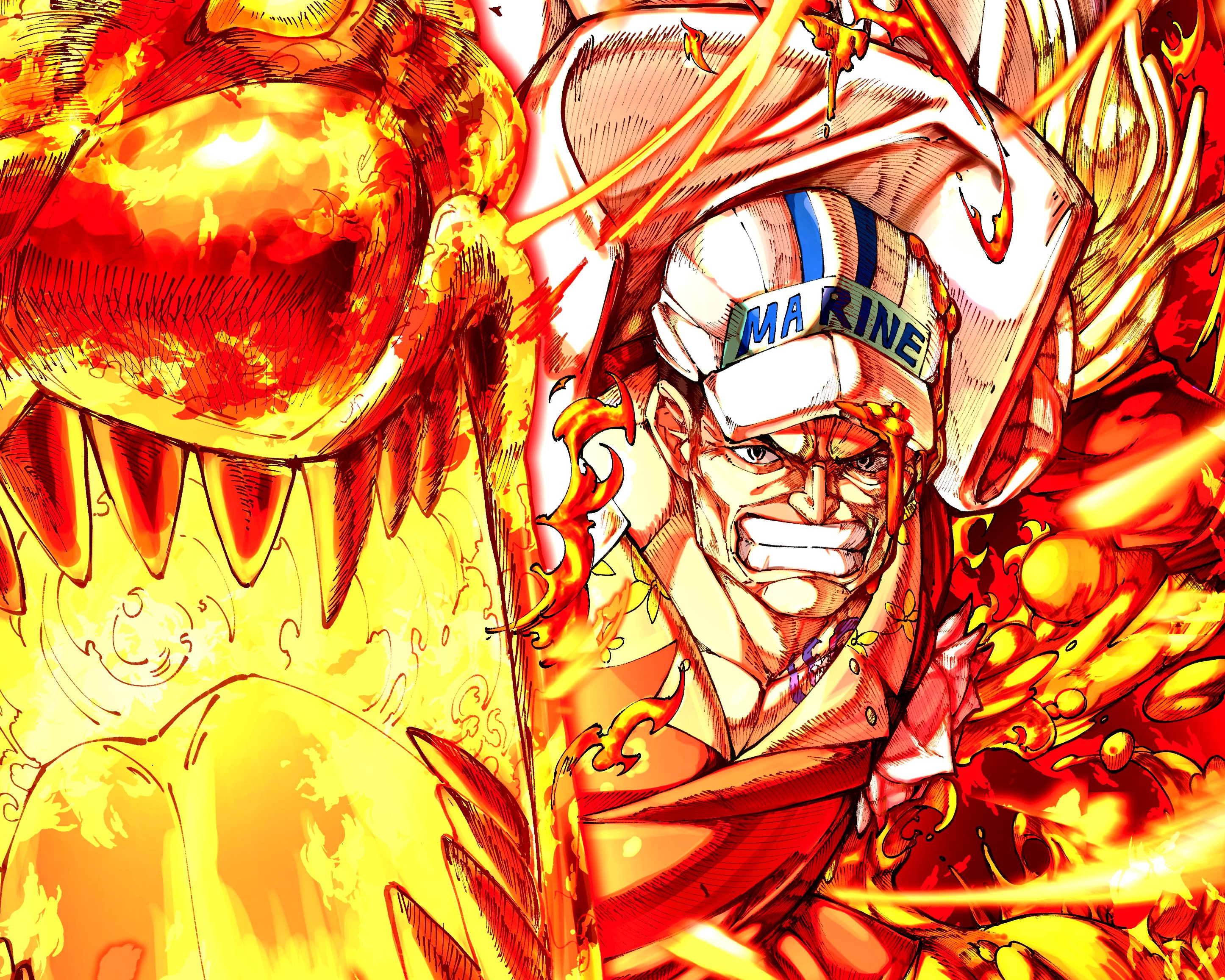 Akainu One Piece Wallpaper