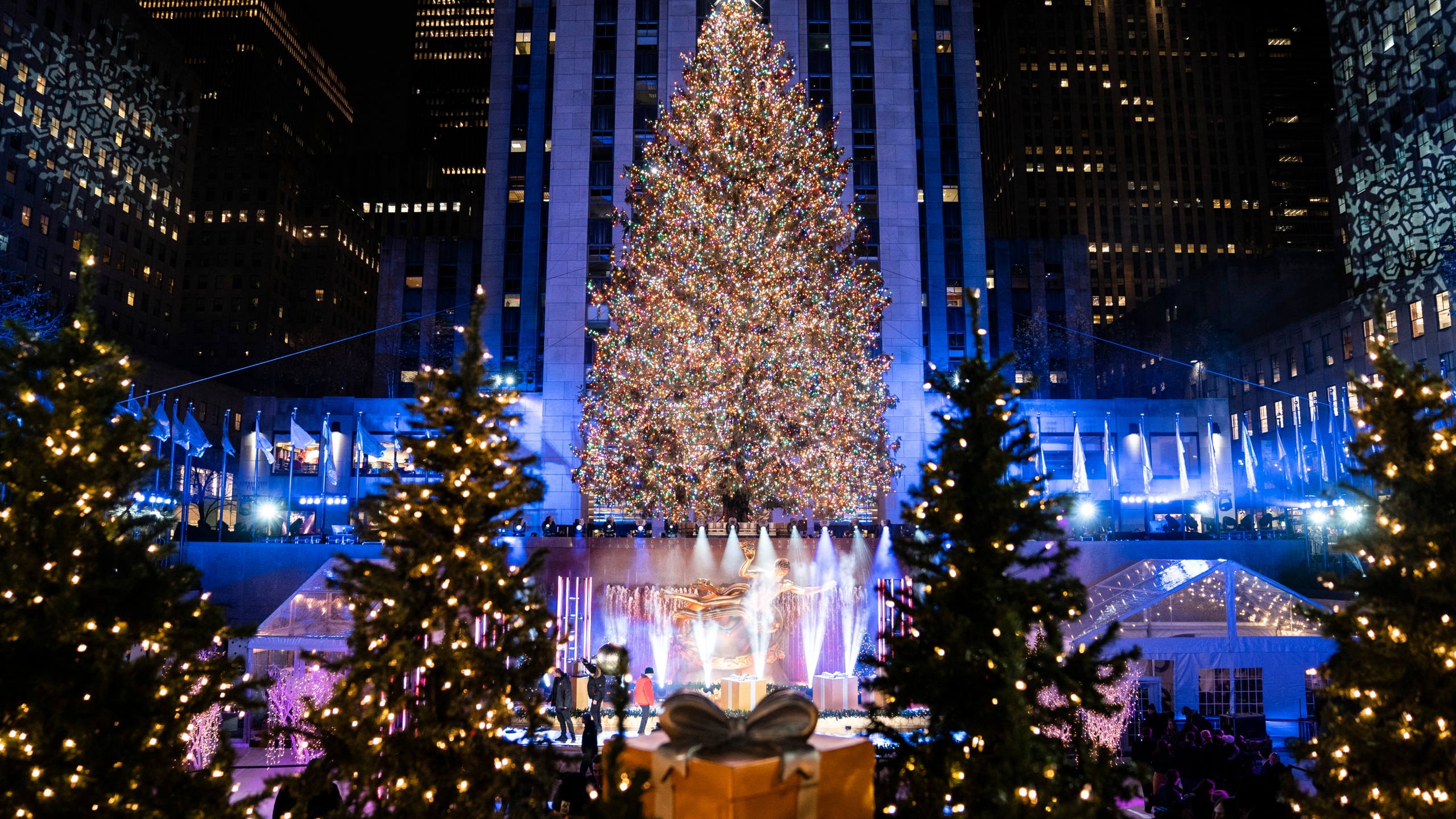 New York City Christmas Wallpapers Wallpaper Cave