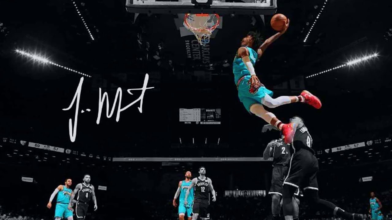 Ja Morant Dunking Wallpapers Wallpaper Cave