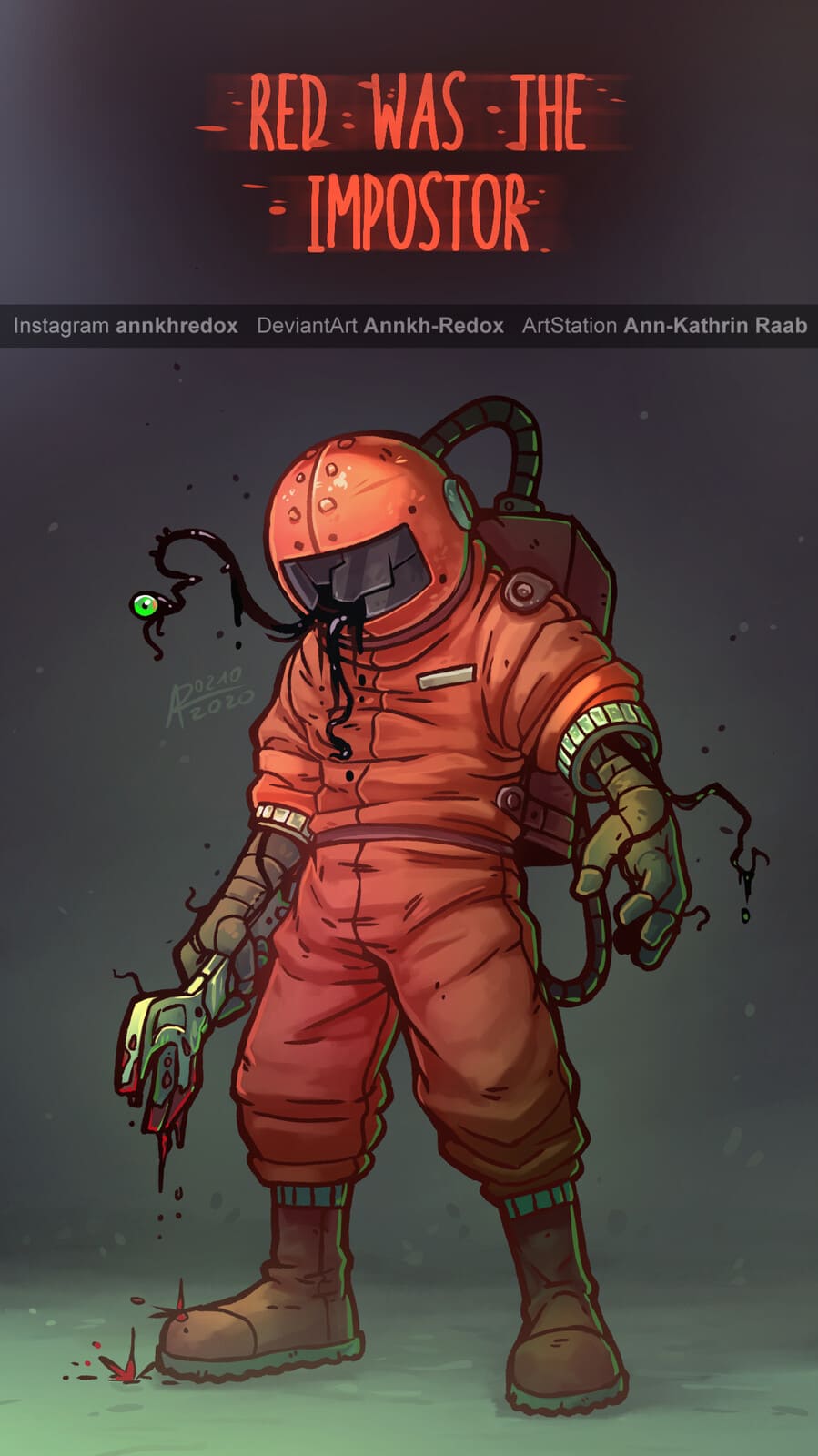 Among Us iPhone Red Wallpapers Wallpaper Cave