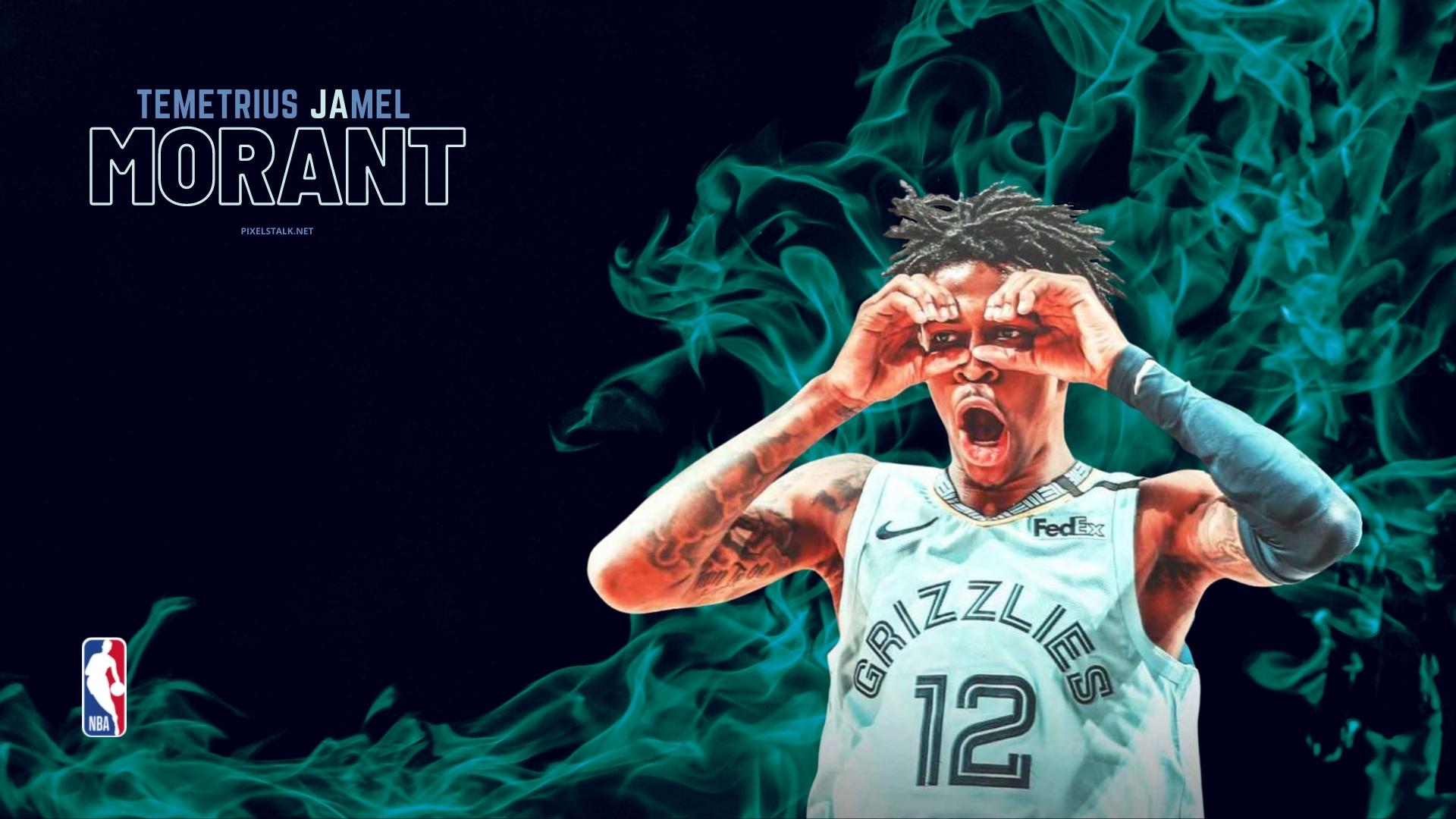 Ja Morant 2022 Computer Wallpapers Wallpaper Cave