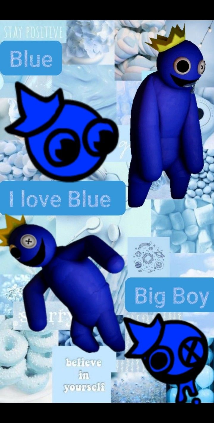 Rainbow Friends Blue Wallpapers Wallpaper Cave