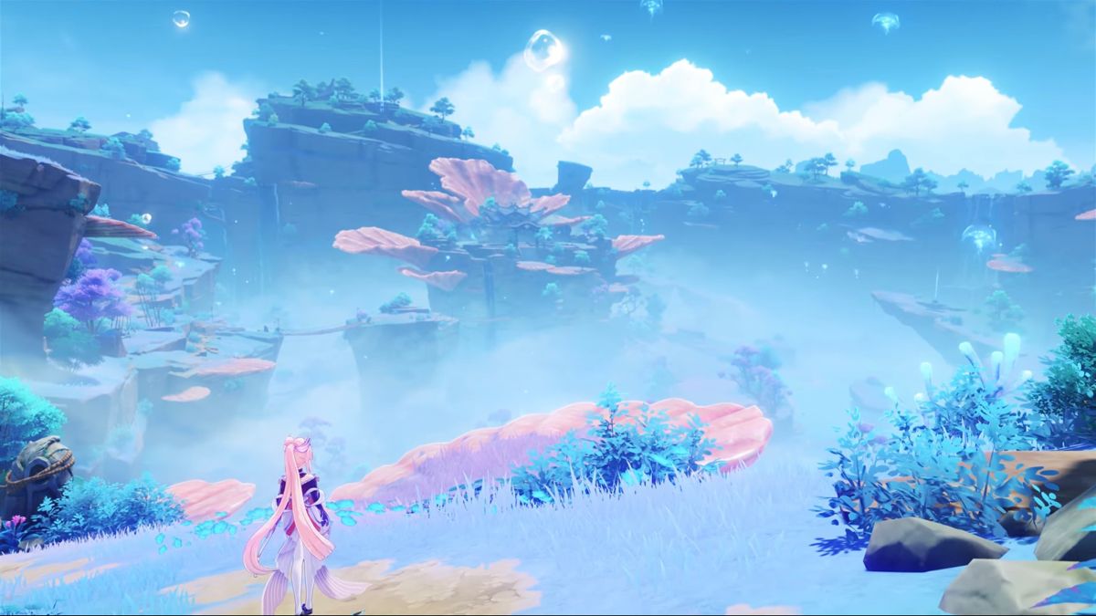 Watatsumi Island Wallpaper