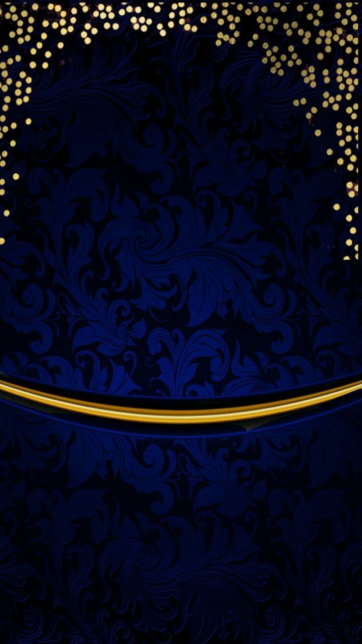 Royal Blue And Gold Wallpapers Wallpaper Cave