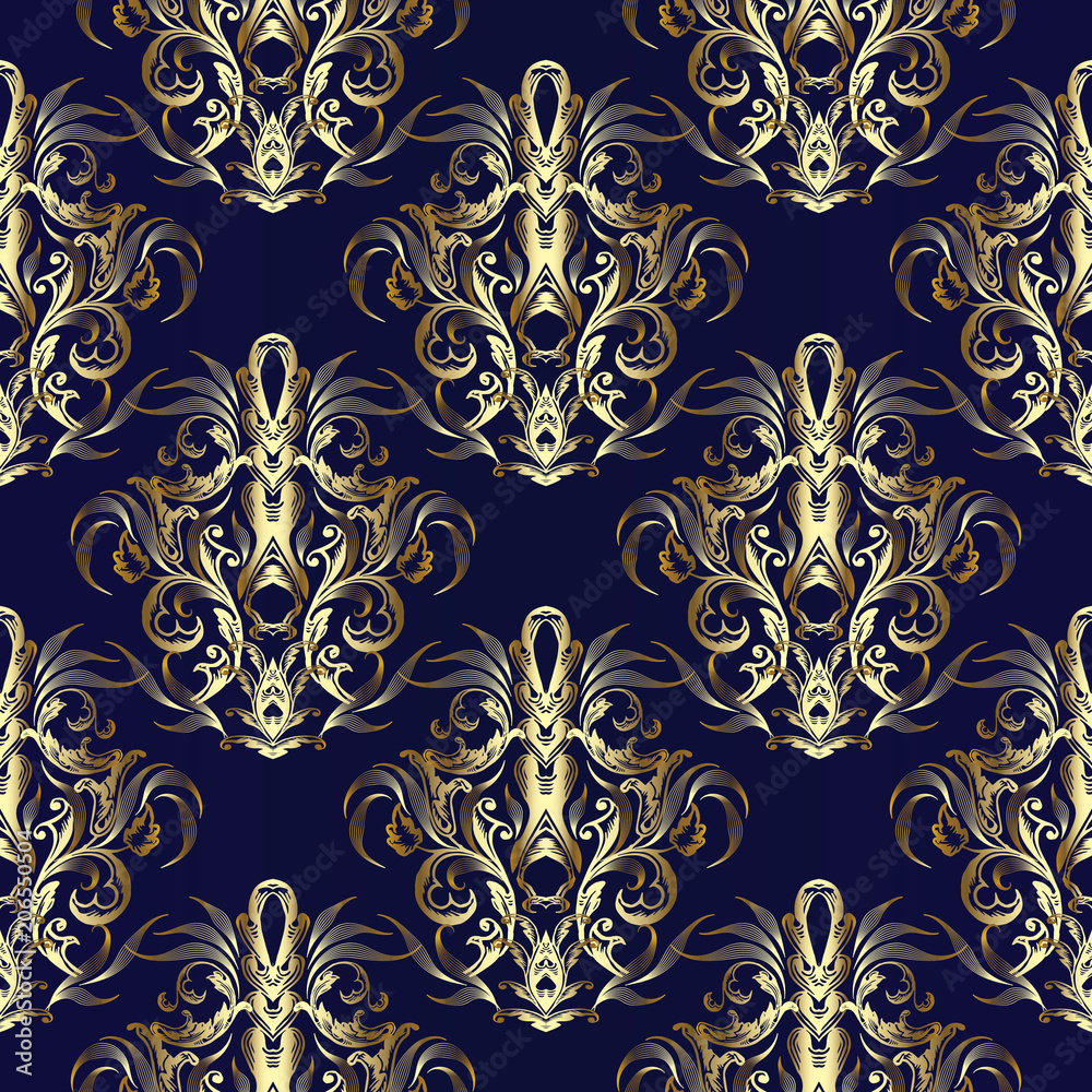 Royal Blue And Gold Wallpapers Wallpaper Cave