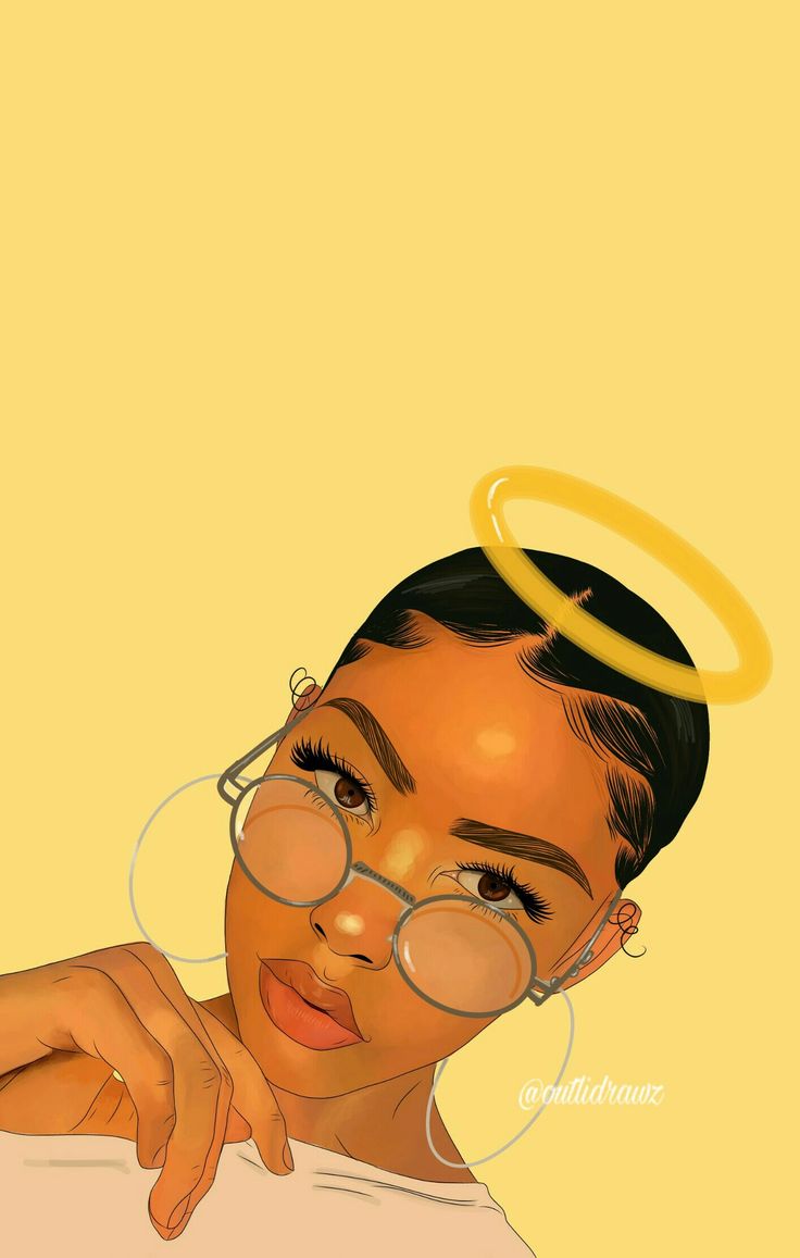 Drawing Black Girl Wallpapers Wallpaper Cave