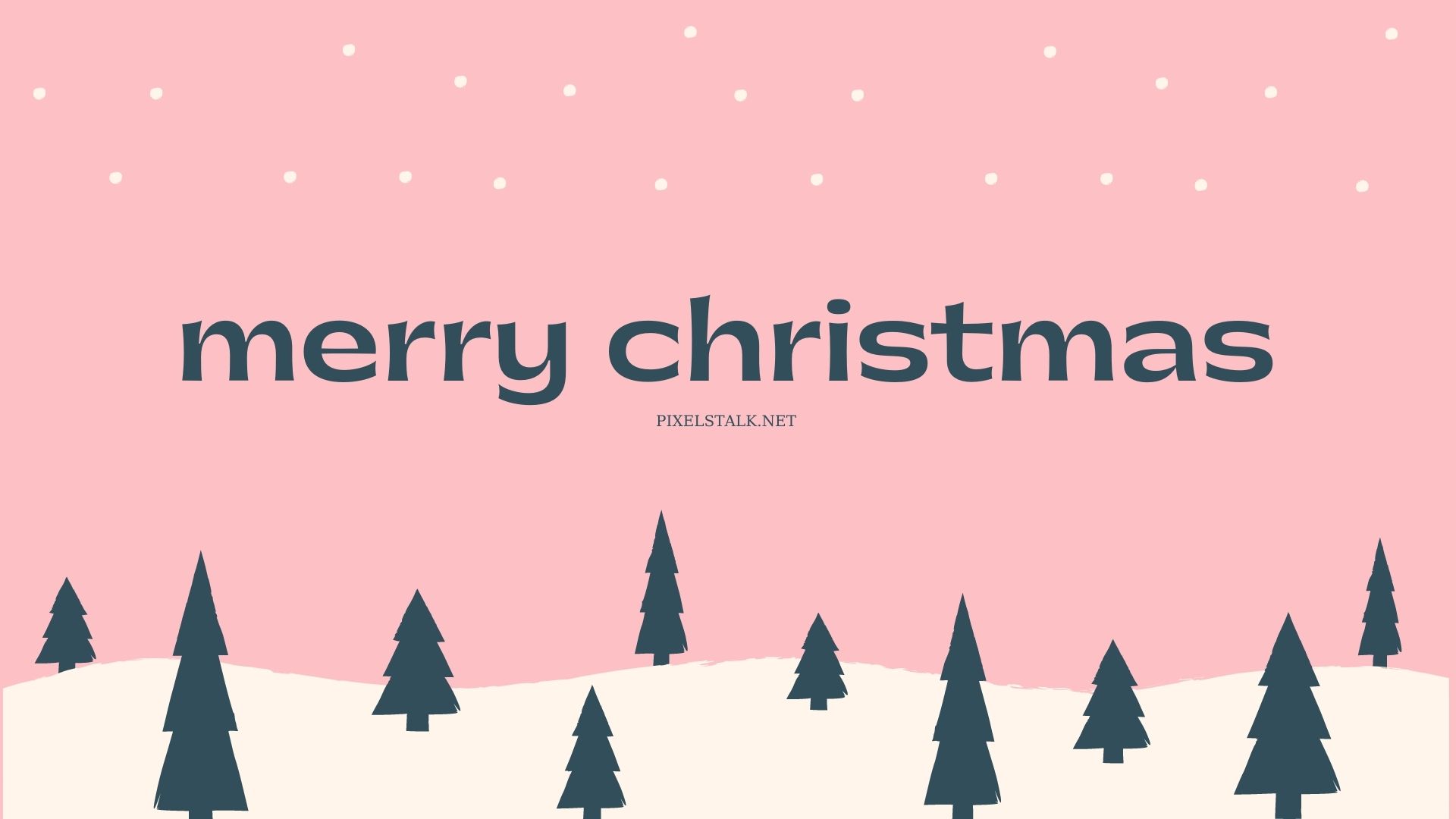 Desktop Pink Christmas Wallpapers Wallpaper Cave