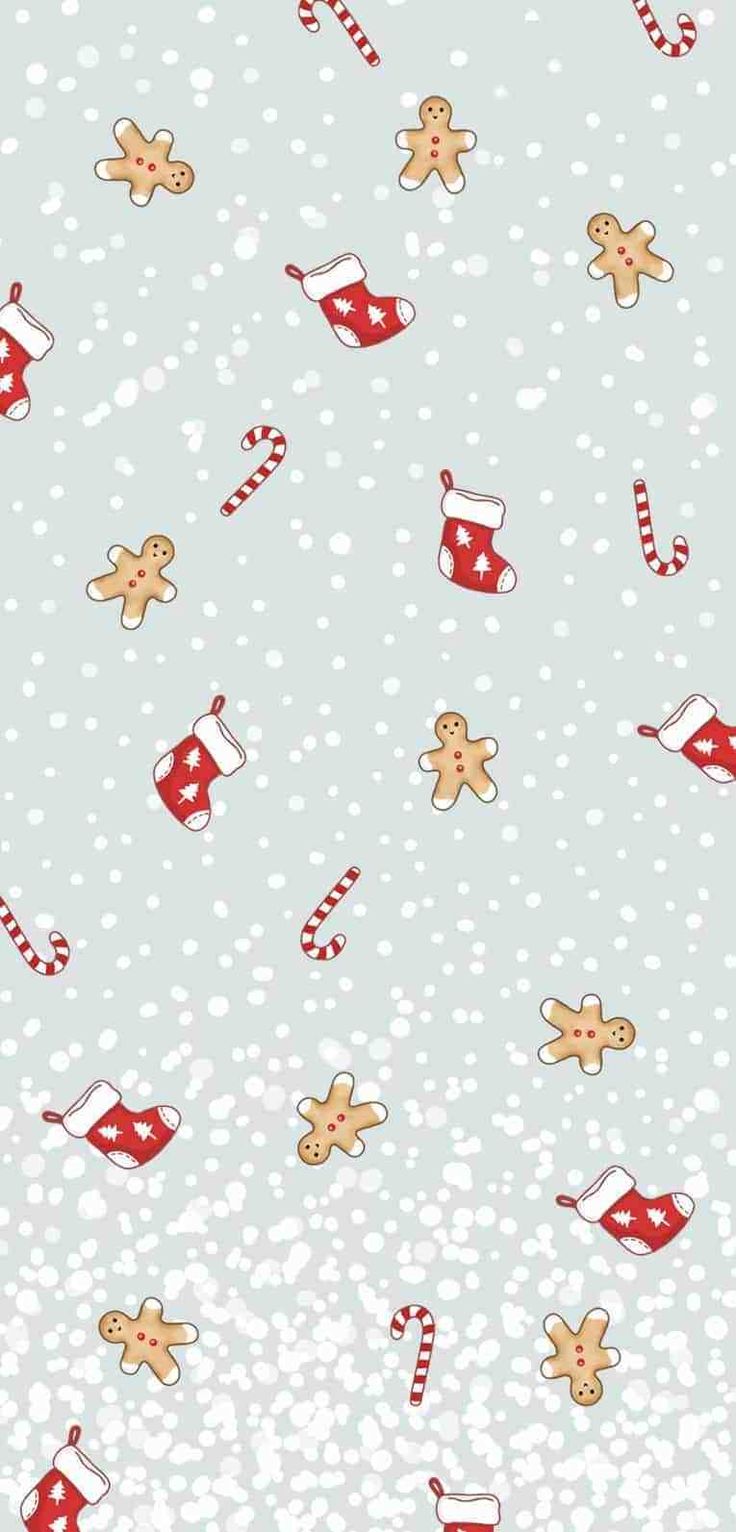 Cute Red Christmas Wallpapers Wallpaper Cave