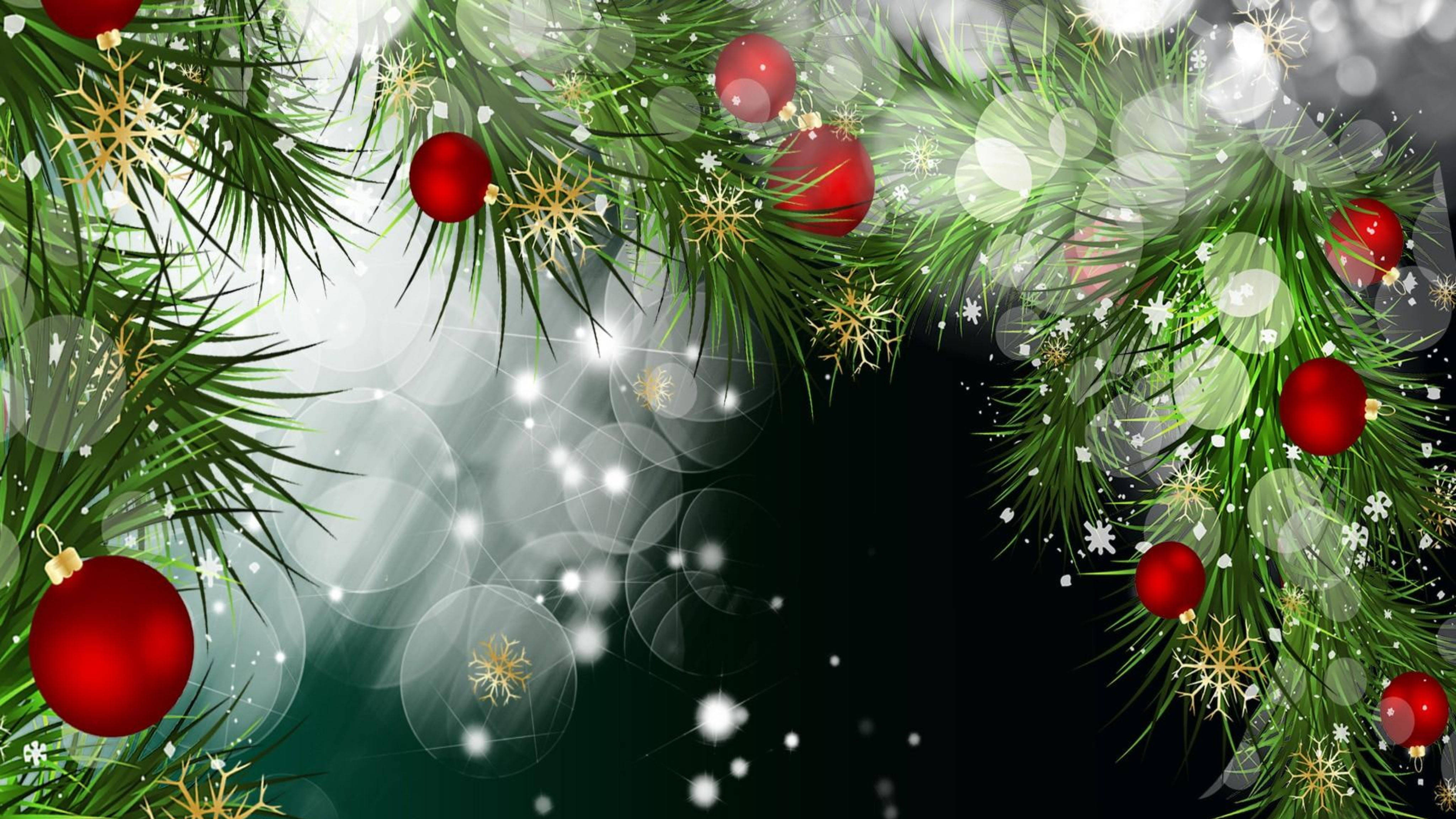Green Red Christmas Wallpapers Wallpaper Cave