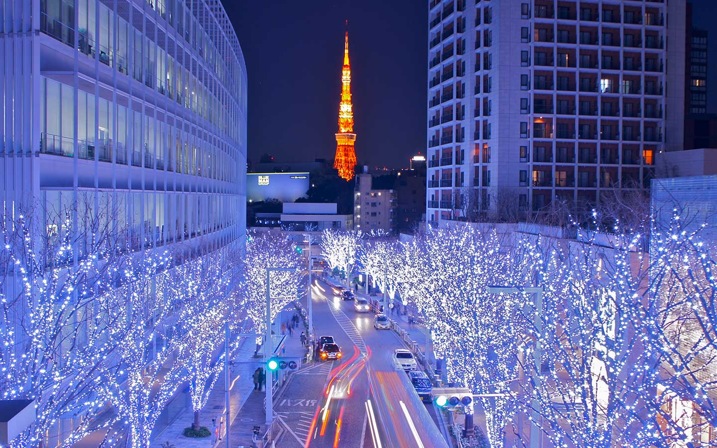 Christmas Japan City Wallpapers Wallpaper Cave
