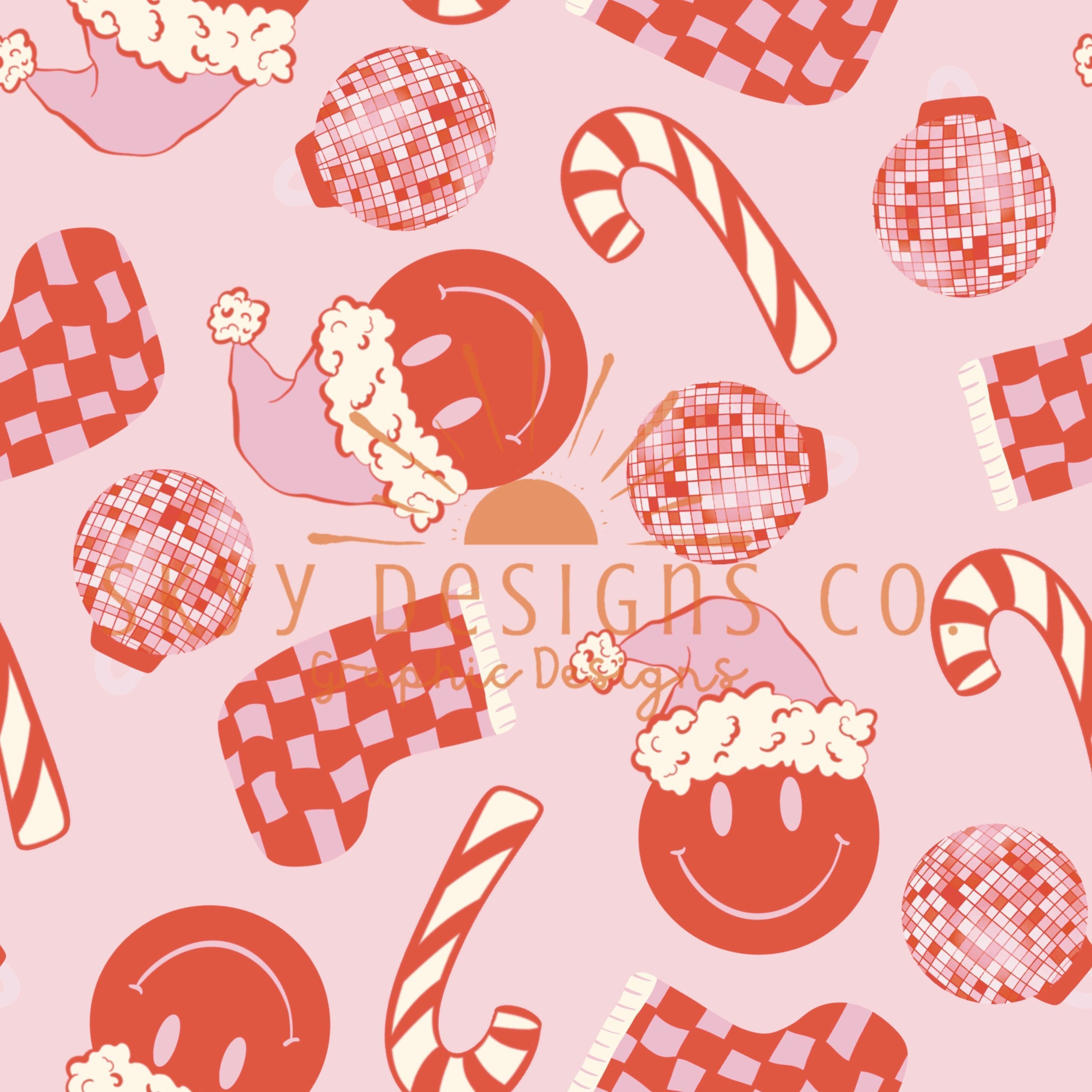 Pink Christmas Preppy Wallpapers Wallpaper Cave