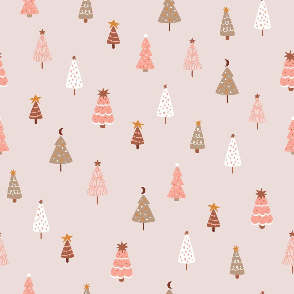 Christmas Cute Pink Wallpapers Wallpaper Cave