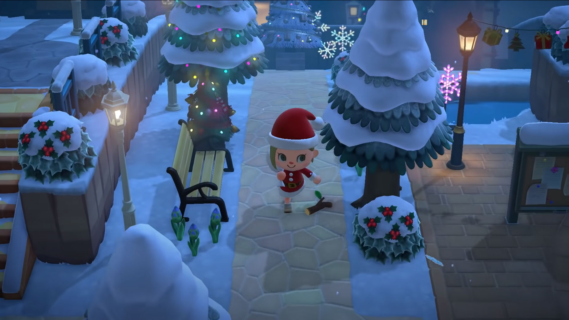 Animal Crossing Christmas Desktop Wallpapers Wallpaper Cave
