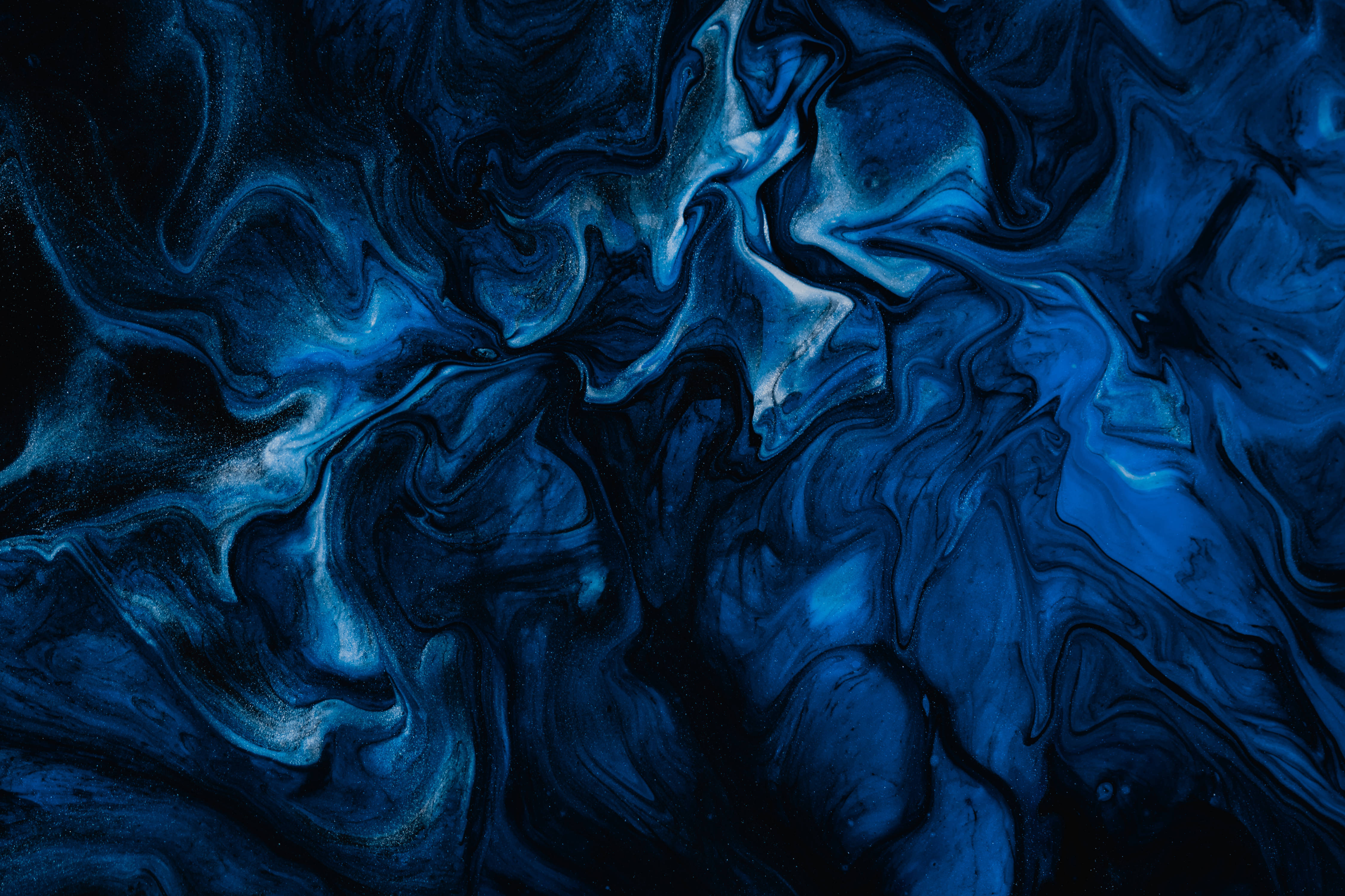 Dark Blue Liquid Wallpapers Wallpaper Cave