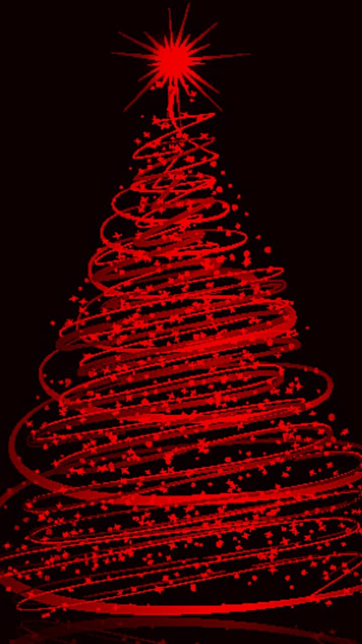 Dark Red Christmas Wallpapers Wallpaper Cave