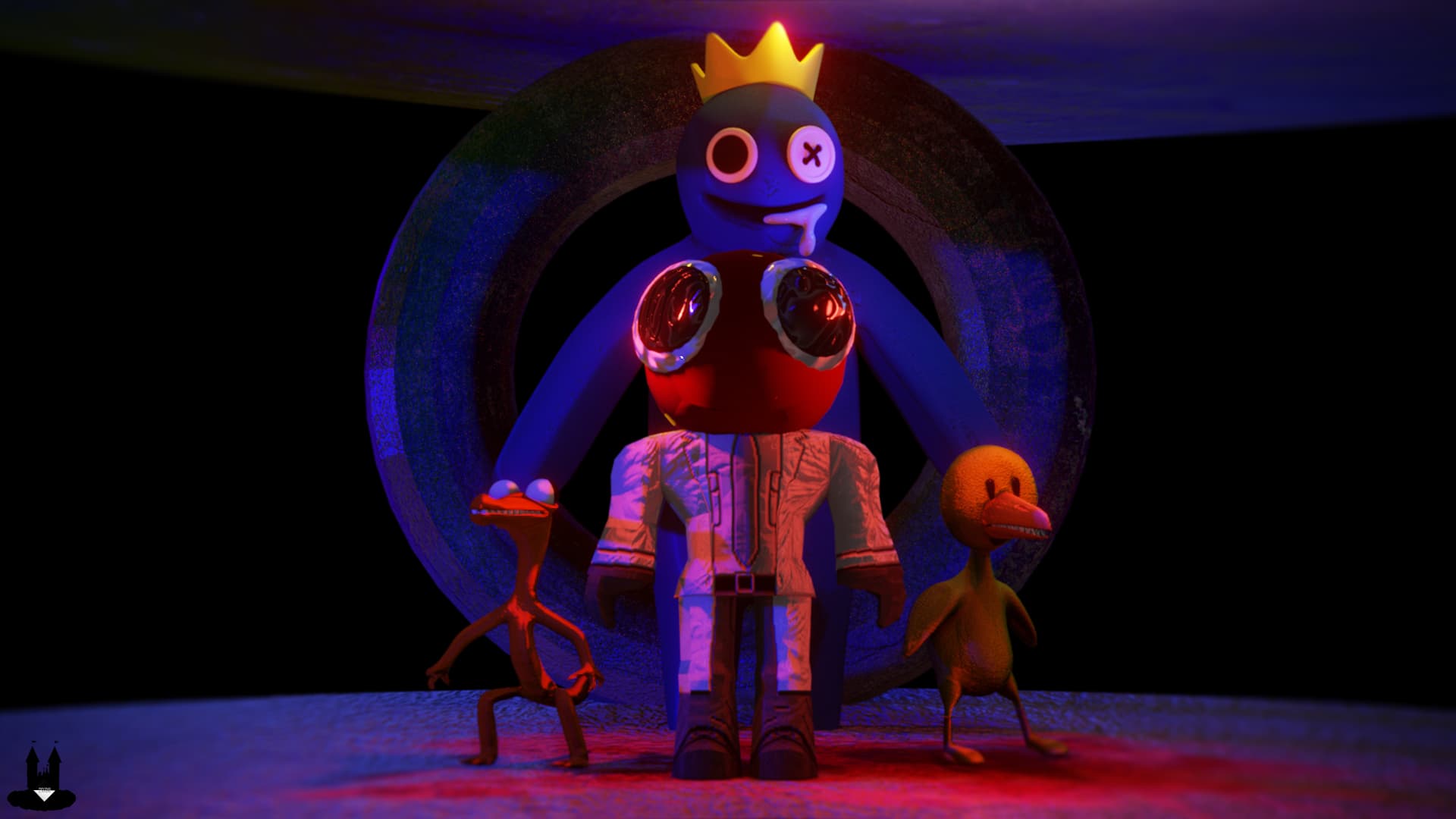 Purple Rainbow Friends Wallpapers Wallpaper Cave