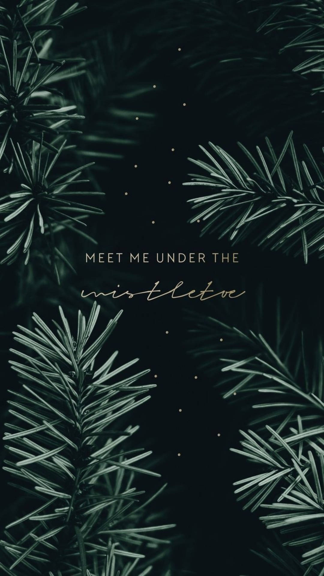 Dark Green Christmas Wallpapers Wallpaper Cave