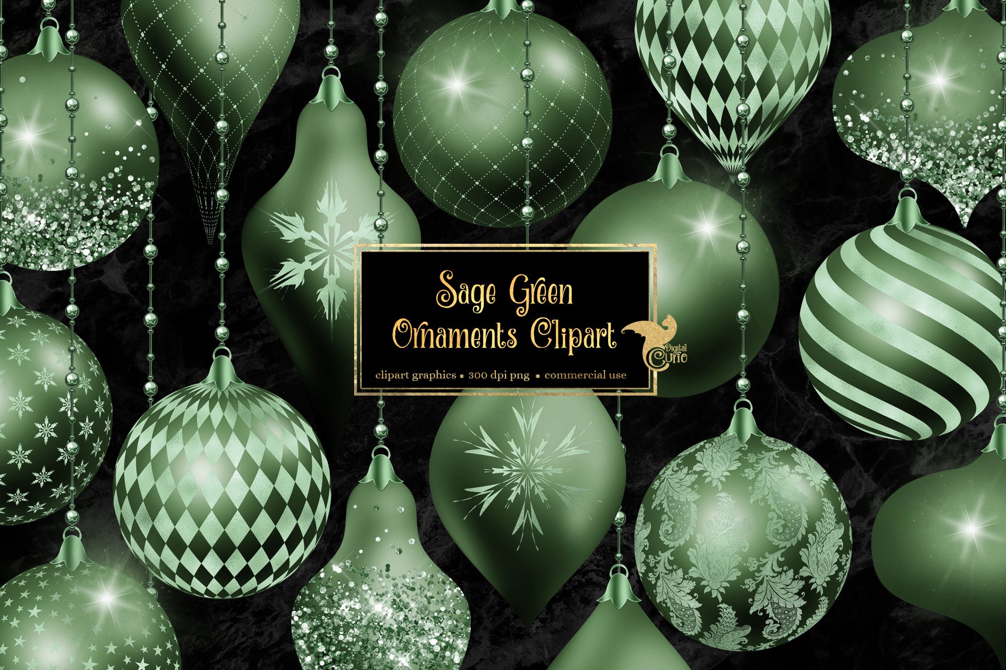 Green Christmas Balls Wallpapers Wallpaper Cave