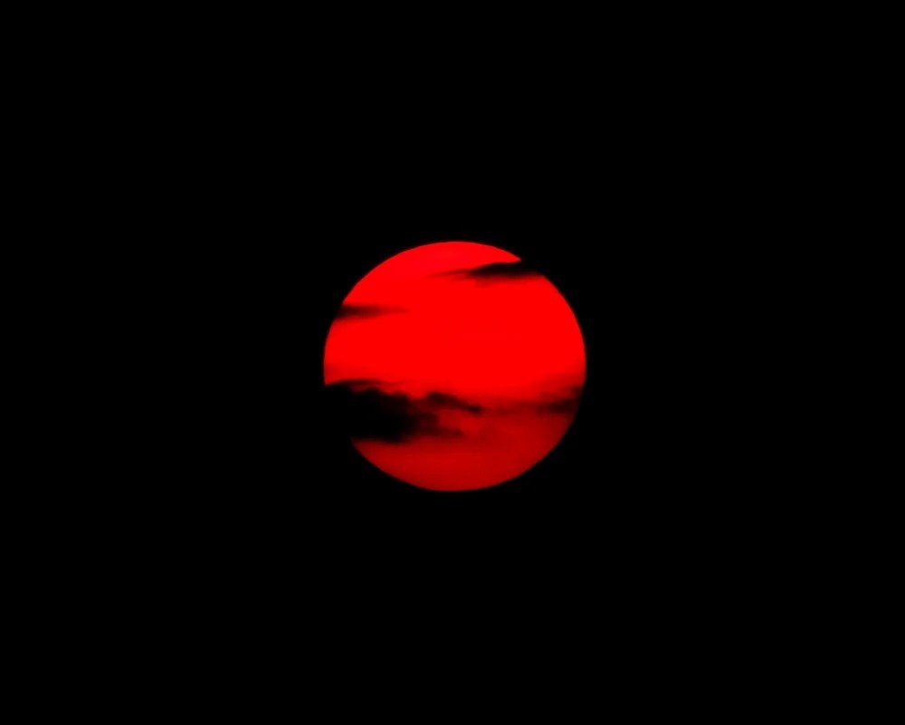 Black And Red Moon Wallpapers Wallpaper Cave