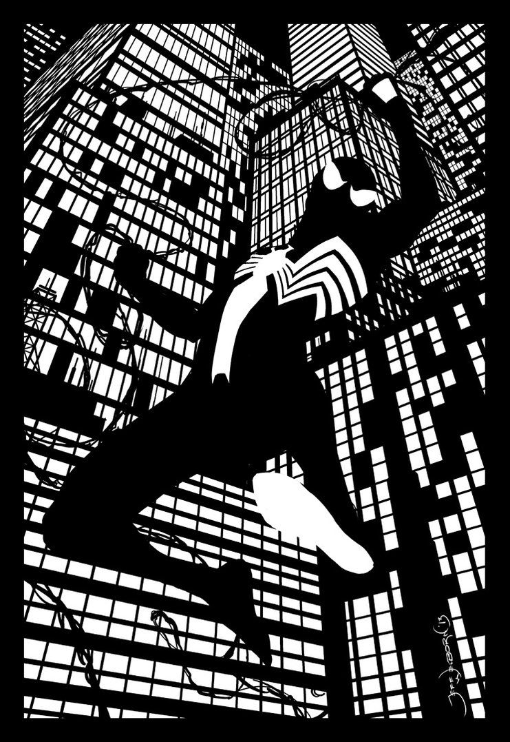 Black And White Spiderman Wallpapers Wallpaper Cave