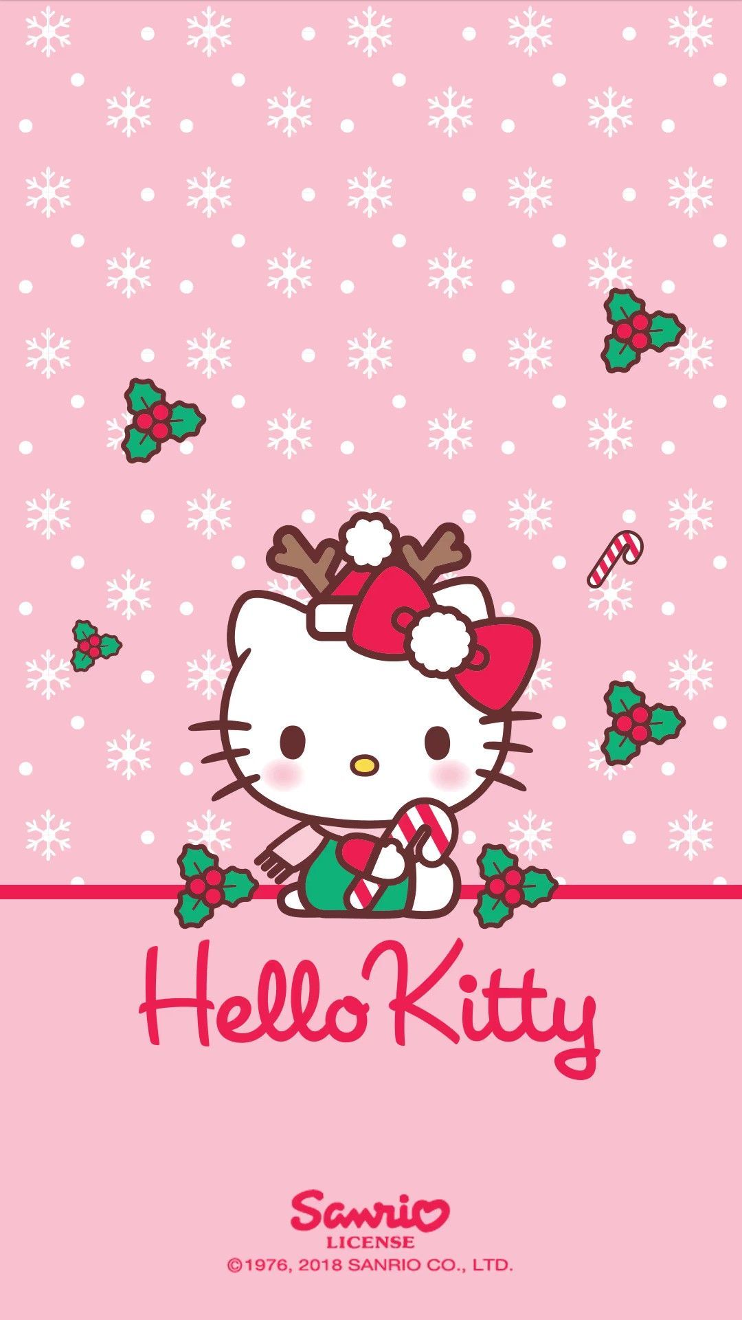 Hello Kitty Christmas Wallpaper Iphone