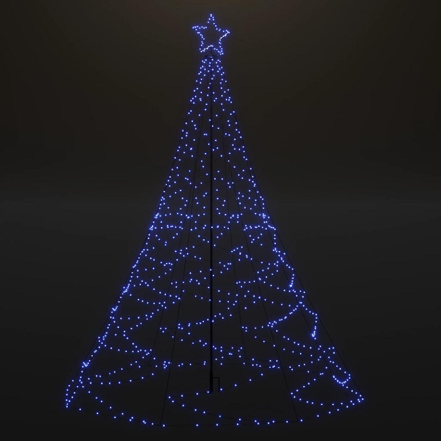 Blue Christmas Tree Light Wallpapers Wallpaper Cave