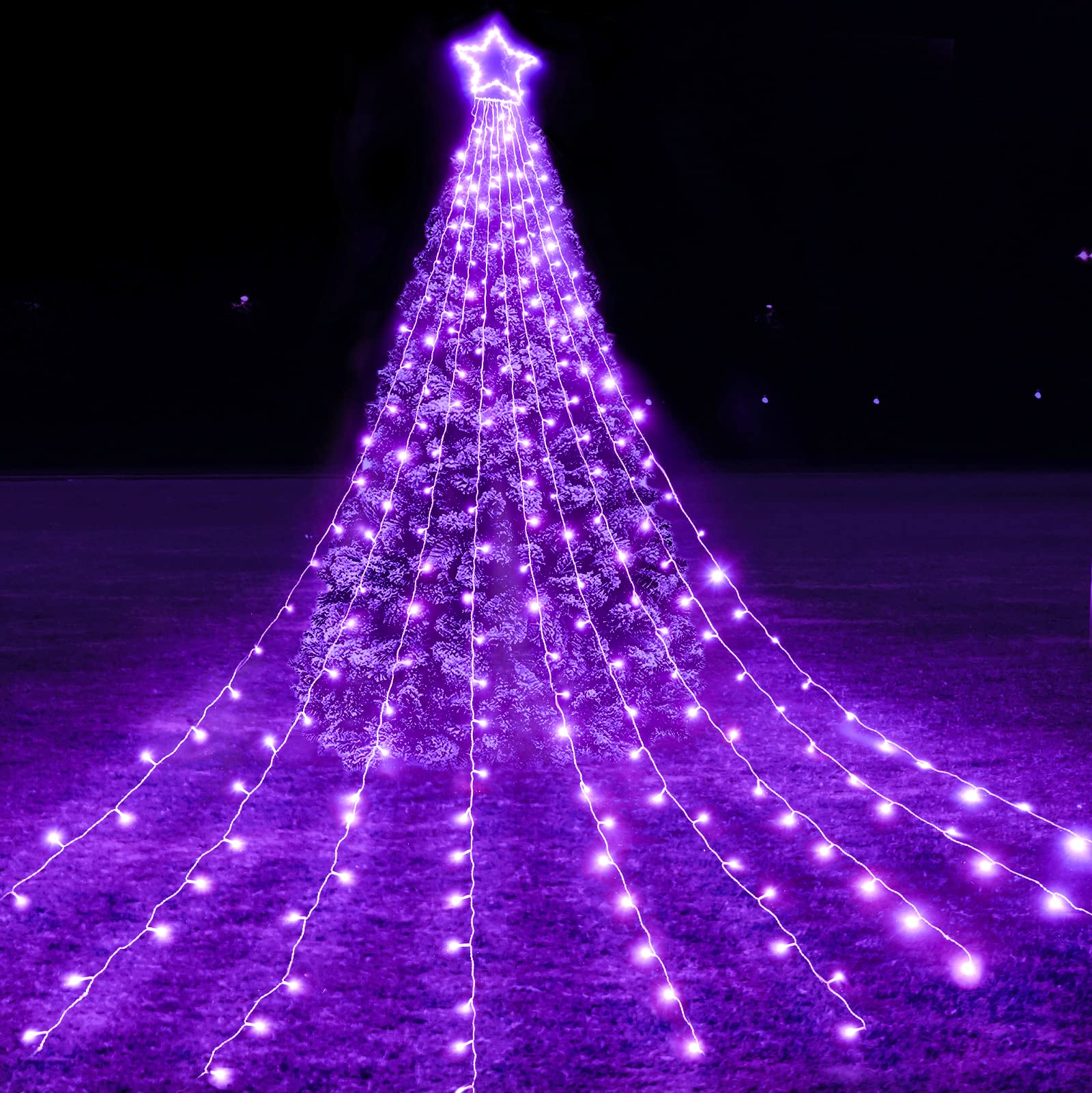 Purple Christmas Lights Wallpapers Wallpaper Cave