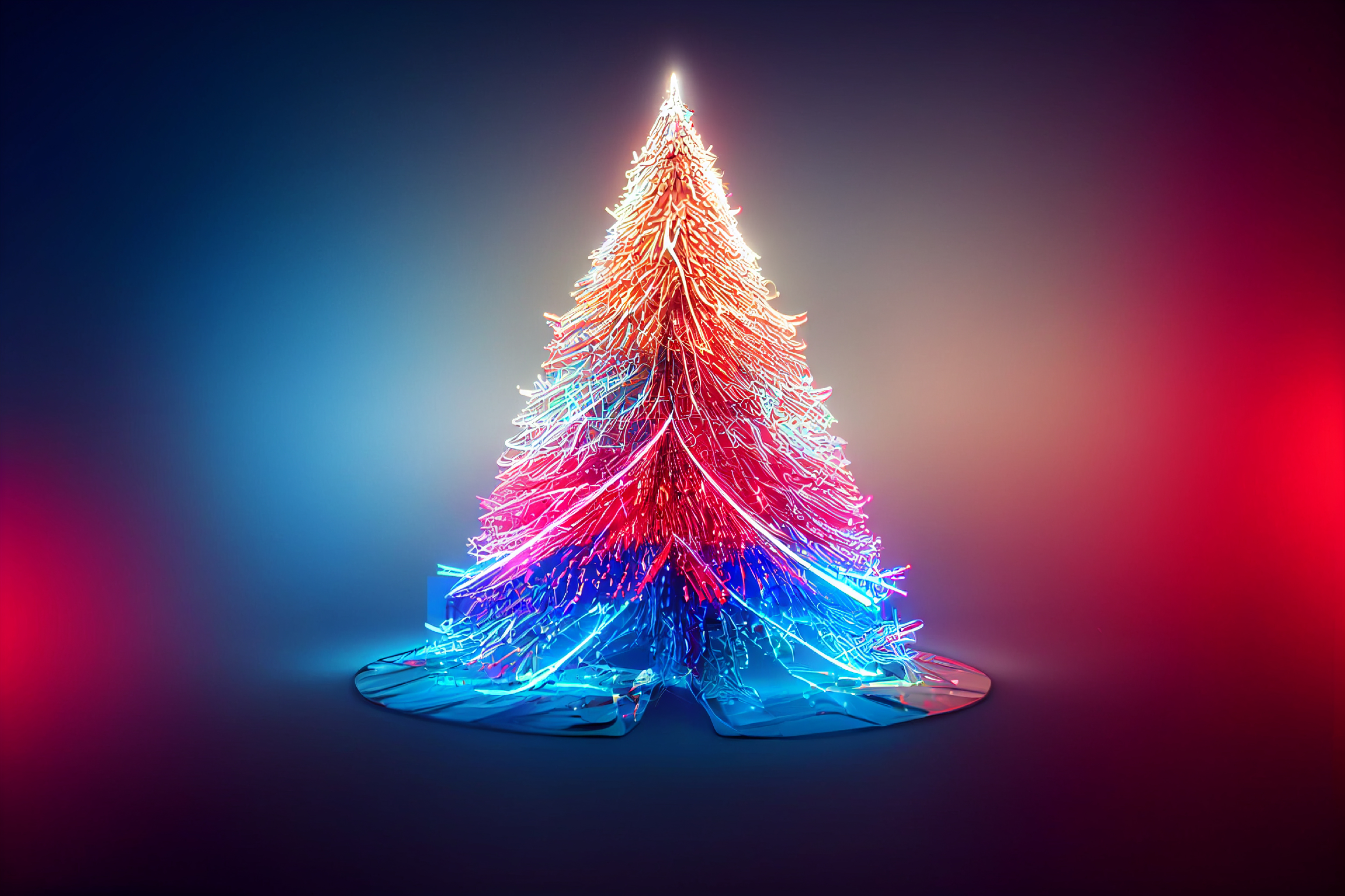 4k Neon Christmas Wallpapers Wallpaper Cave