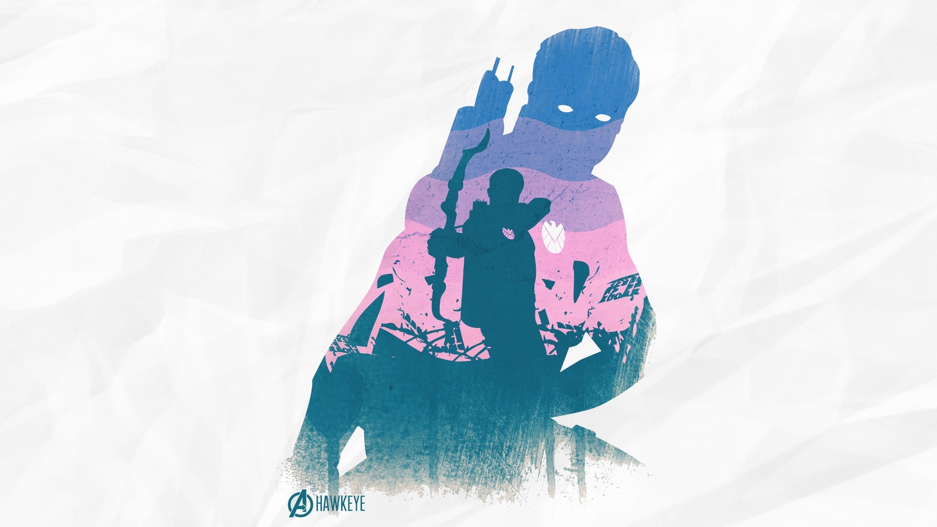 Marvel Hawkeye Silhouette Wallpapers Wallpaper Cave