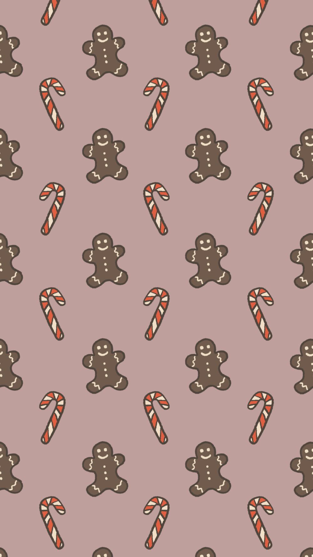 Cute Christmas Gingerbread Wallpapers Wallpaper Cave
