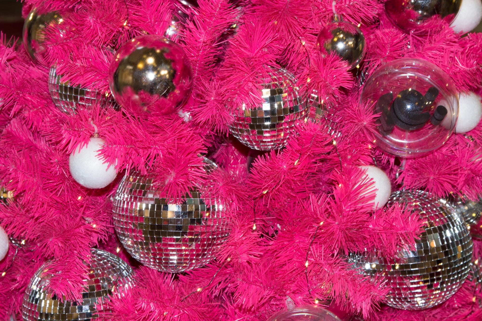 Christmas Pink Trees Wallpapers - Wallpaper Cave